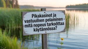 Pikakasinot ja vastuullinen pelaaminen