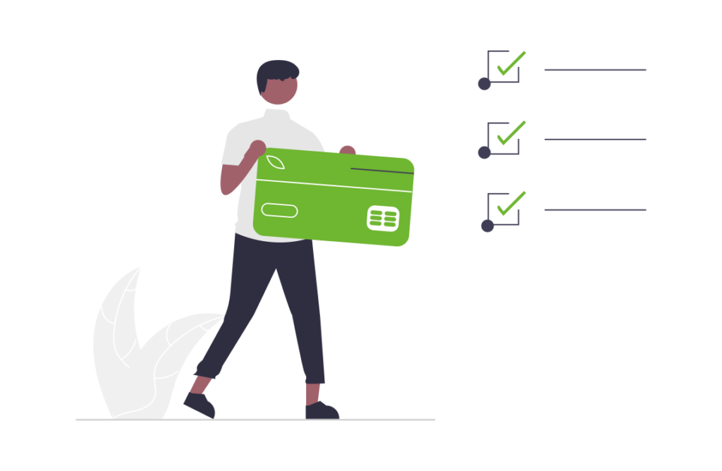 visa casino step by step