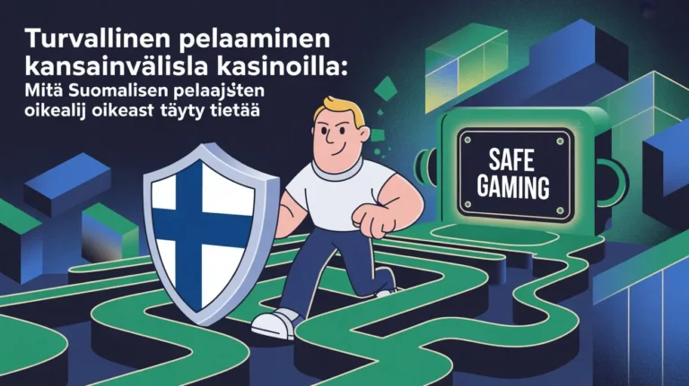 Turvallinen pelaaminen kansainvälisillä