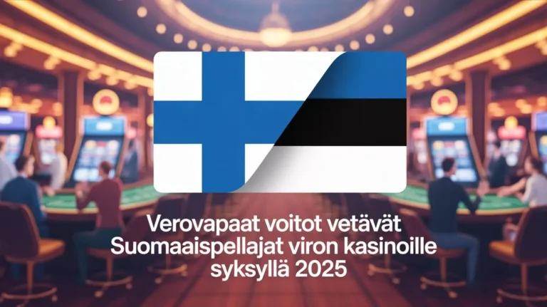 kasinoille syksyllä 2025